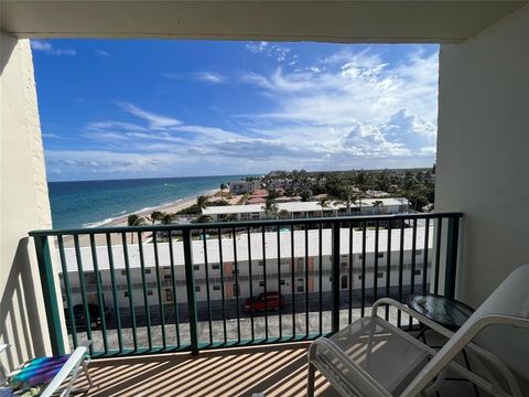 A home in Hillsboro Beach