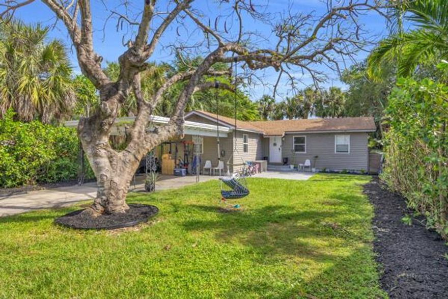 Location, location, location... Discover this beautifully updated well-maintained hidden gem, perfectly situated  just 5 blocks from downtown Lake Worth/Lake Worth Beach and just 3 blocks from Lake Worth Inter-coastal . Step inside to find modern comfort throughout, including a tankless water heater and a reverse osmosis whole home water filtration system, plus so much more. Outside enjoy nicely landscaped, large front yard ideal for relaxing and or entertaining. With a fenced in back yard as well. Or easily convert the Florida room to make a third bedroom. Just so many options. This location also features a great Airbnb, rental income property. This home combines comfort, style, and  convenience in one exceptional package. Turnkey ready for you to enjoy. Please set up your showing today.