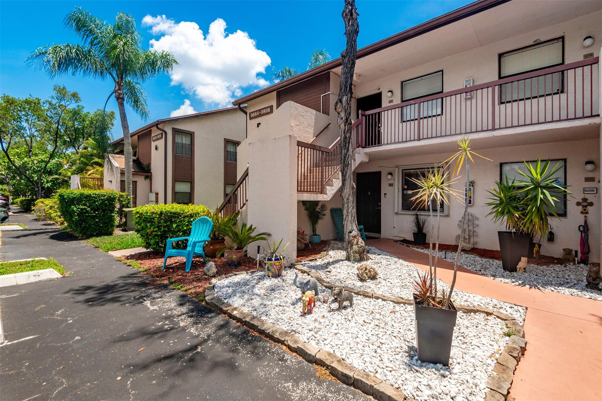 WOW THIS CONDO IS THE ONE !! STUNNING WATER VIEWS !! BEAUTIFUL 2 BEDROOM 2 BATH FIRST FLOOR CONDO !! LIGHT AND BRIGHT WITH MANY UPGRADES !! PRIDE OF OWNERSHIP SHOWS !! KITCHEN HAS WOOD CABINETS, GRANITE COUNTERS AND, STAINLESS STEEL APPLIANCES !! PORCELAIN TILE FLOORING THROUGHOUT !! BOTH BATHROOMS HAVE BEEN UPDATED !! WASHER AND DRYER HOOK UP IN THE UNIT !! NEWER A/C !! GREAT PATIO FRONT AND BACK !! BACK SCREENED PATIO HAS LONG WATER AND SUNSET VIEWS !! PARKING SPACE DIRECTLY IN FRONT OF UNIT !! PLENTY OF GUEST PARKING !! ALL AGES COMMUNITY AND YOU CAN RENT RIGHT AWAY !! PETS ALLOWED !! LOW HOA AND TAXES FOR EASY APPROVAL !! THIS CONDO MUST BE SEEN AND IS PRICED TO SELL !! CALL TODAY !!