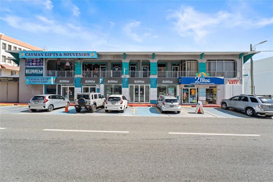 Prime investment opportunity in the heart of George Town, Grand Cayman! The Jack & Jill Building is an iconic commercial property on Fort Street featuring approx. 12,932 sq. ft. with 10 fully leased retail/commercial units. This turnkey asset generates steady income of about USD $50,000/month ($600,000 annually) with 100% occupancy and long-term tenants. This rare property provides immediate cash flow, strong ROI, and appreciation potential in a premier, tax-neutral jurisdiction.