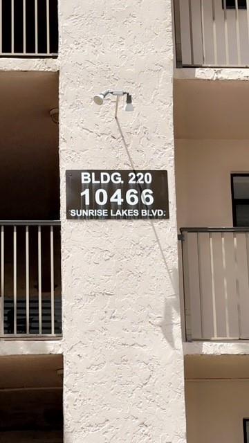 Rare opportunity back on market due to buyers getting declined by the HOA. Come enjoy this 55+ community in Phase 4 of Sunrise Lakes. This 1/1 3rd floor corner unit has tile floor throughout. The A/C is brand new (2/2/23) and has a canal view. Take advantage of the resort style amenities this community has to offer from tennis, golf, fitness center, billiard room, shows, multiple pools, and transportation services. The maintenance includes cable, internet, water, amenities and more. There is also a transferable service protection that covers the appliances.