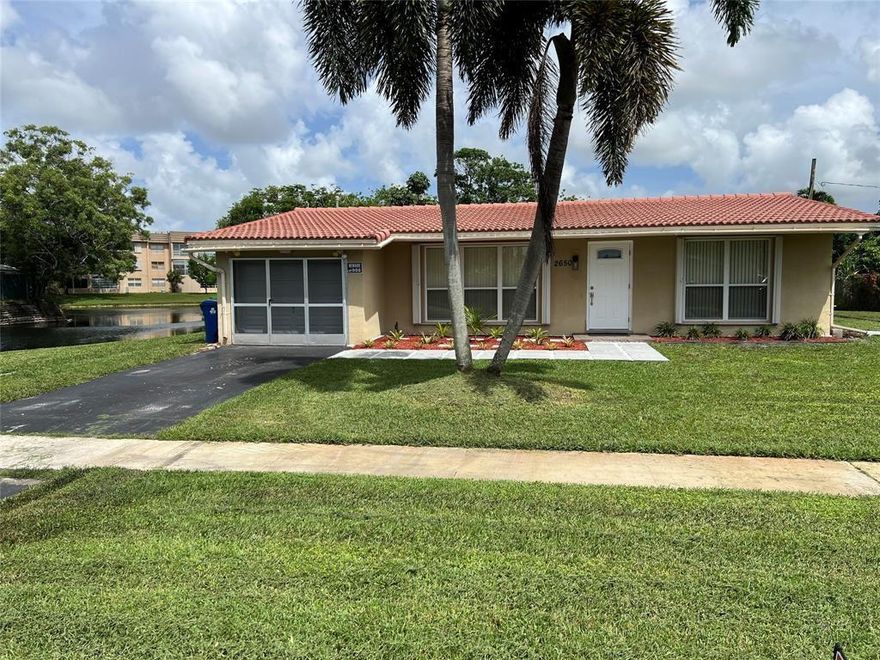 Welcome to this charming 2-bedroom, 2-bathroom home located on a desirable corner lot in Sunrise! Featuring a spacious 1-car garage, this home boasts a bright layout with plenty of natural light. Step outside to a screened-in patio perfect for relaxing, overlooking a private, fenced-in backyard. Situated in a quiet neighborhood, this home offers both privacy and convenience, with easy access to shopping, dining, and major highways. Don't miss this fantastic rental opportunity! Current tenants move out 12/15, it will be available after then.