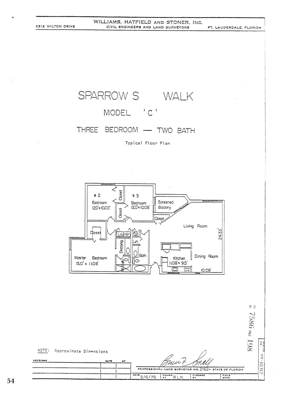 SPARROWS WALK CONDO - Residential Lease
