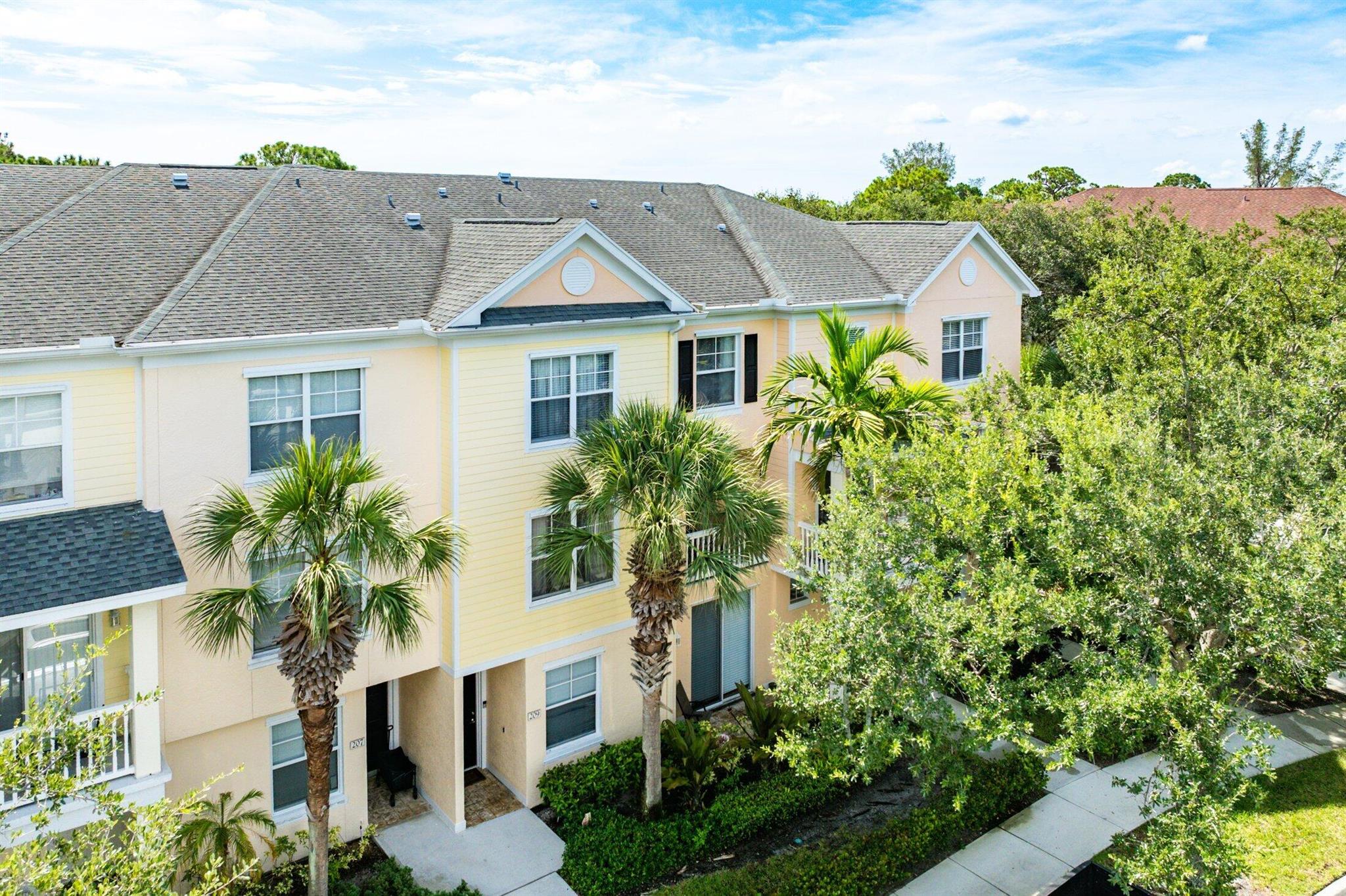 Charming townhouse-style condo in the sought‑after Somerset at Abacoa community. This home boasts 2 beds, 2.5 baths, and 1,344 sq ft of living space with tile and carpet, in‑unit washer/dryer, balcony, and pool views. Well thought out floor plan allows for maximum usable space, with great storage. Open kitchen to dining room and living area. Every room has a great view. Home has an excellent balcony to relax on and enjoy. This unit is light and bright, and right next to all of the amenities that Somerset offers including a beautiful and relaxing pool, gym, clubhouse, and more. Somerset is an amazing community with a truly spectacular location. Minutes from everything including downtown Abacoa, Abacoa Golf Course, Alton Towncenter, and so much more.