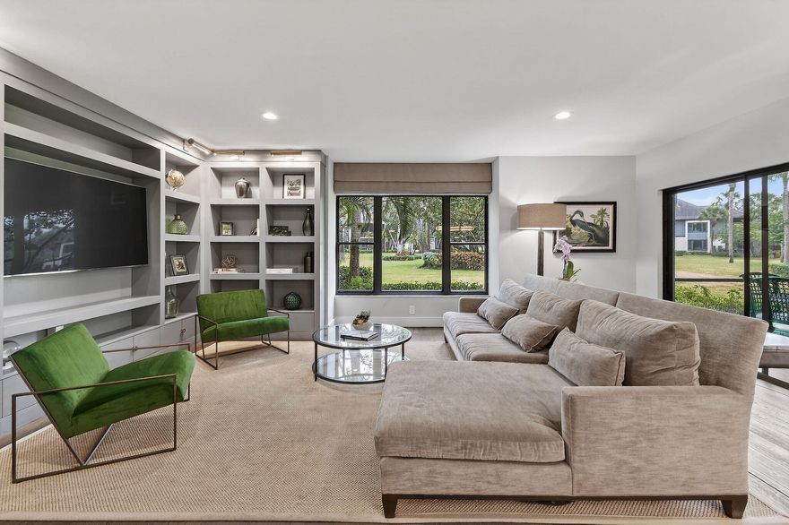 Well maintained and thoughtfully updated condo located in the desirable Polo Club area of Wellington. This ground floor residence includes a rare two car garage and offers a functional layout with comfortable living and dining spaces, generous natural light, and a screened patio ideal for relaxing or entertaining. The kitchen is equipped with luxury appliances, ample cabinetry, and generous workspace. A full size front loading washer and dryer with a separate dry cleaning unit are included for added convenience. The primary suite features a walk in shower, spacious closet, and private bath, while the secondary bath also offers a shower. Conveniently located near shopping, dining, equestrian venues, and major roadways. Community amenities enhance the lifestyle, making this an excellent opportunity for a primary residence, seasonal home, or investment property.