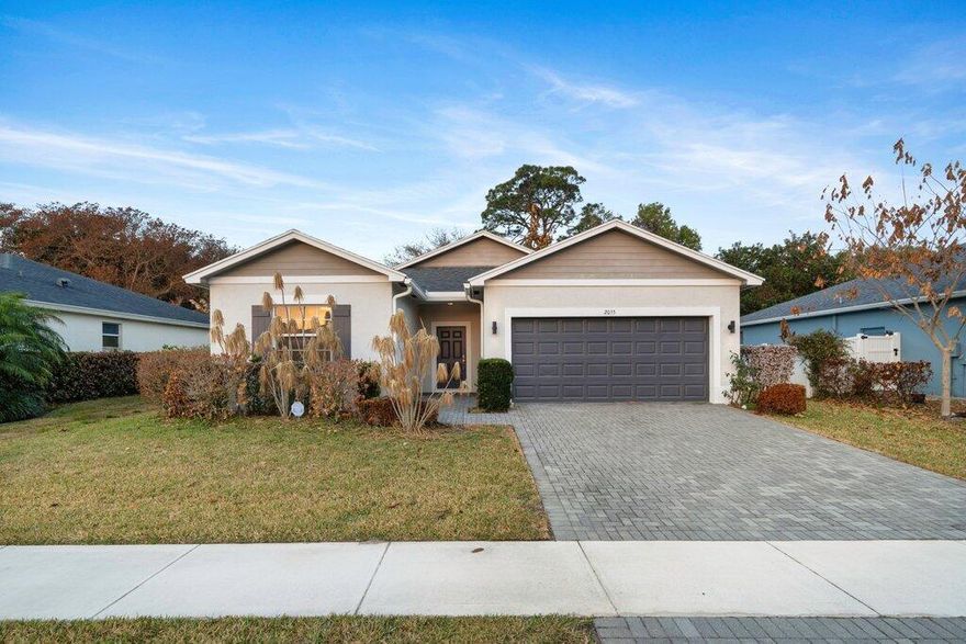 Charming 3 bedroom, 2 bathroom home featuring an open floor plan perfect for entertaining! The spacious layout offers a desirable split bedroom design for added privacy. The kitchen is the heart of the home with a large island, ideal for gatherings and everyday living. Step outside to a private backyard with patio--perfect for relaxing or hosting guests. Located in a quiet neighborhood on a dead-end street, this home offers peace, privacy, and comfortable living all in one.