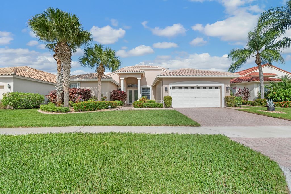 Photo of 469 NW Blue Lake Drive, Port Saint Lucie, FL 34986 (MLS # R11126556)