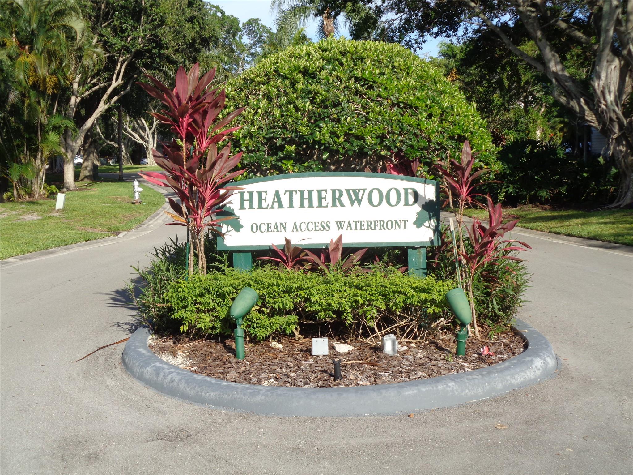 Amazing opportunity to grab this unique multilevel, "light & bright", 2 bedroom 2 full bath townhouse condo in sought out Heatherwood of Boca Raton. Unit features tile & vinyl "plank" flooring, stainless steel appliances, full size washer/dryer, updated bathrooms & an "open" floor plan with vaulted ceilings. Private balcony overlooks manicured & tranquil gardens, perfect for relaxing. Community Pool/hot tub overlooks the Hillsborough canal and offers pickleball and tennis. Includes full use rights to a 25 ' dock with ocean access. Storage also available for your canoe or kayak. Central Boca Raton location with shopping, dining and beach nearby.