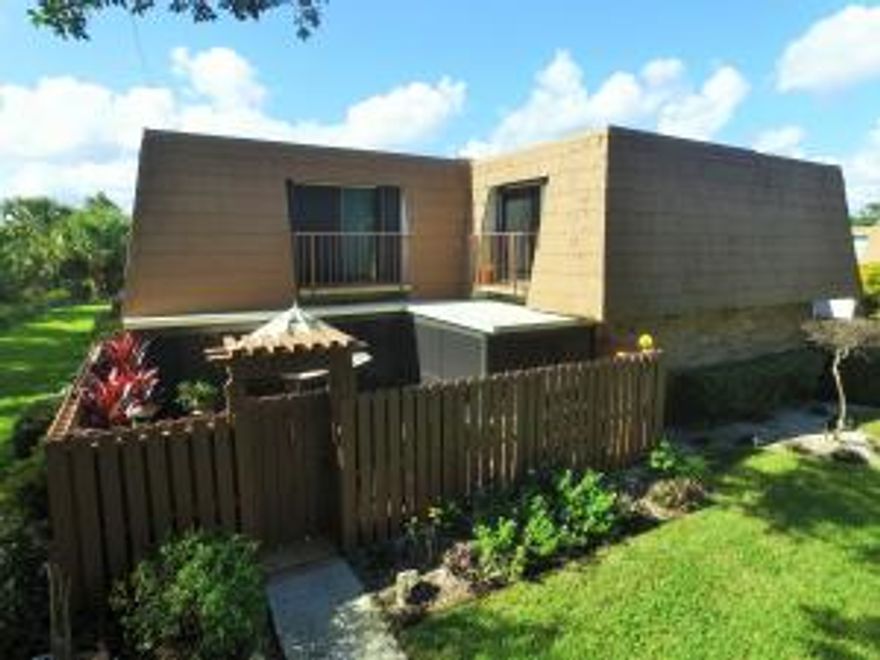 Location Location Location!!! This CBS 2Bed 2.5Bath 2 Story townhome in River Pines backs up to Seabranch State Park offering tremendous privacy. The owner installed a new Screen patio in 2014.  Both bedrooms have private balconies with beautiful preserve views. Master Shower was renovated in 2014 as well as the vanity tops in both upstairs baths. Mexican Tile floors are found throughout the entire home.  The A/C was replaced in 2008 and the Water heater in 2006.  River Pines features 2 Heated community Pools, Tennis Courts, racquetball and water access via a boardwalk to picnic/fishing/kayaking on the intra-coastal waterway. Membership in Miles Grant Country Club both social and golf are available. No renting for 2 Years. No Trucks or motorcycles.