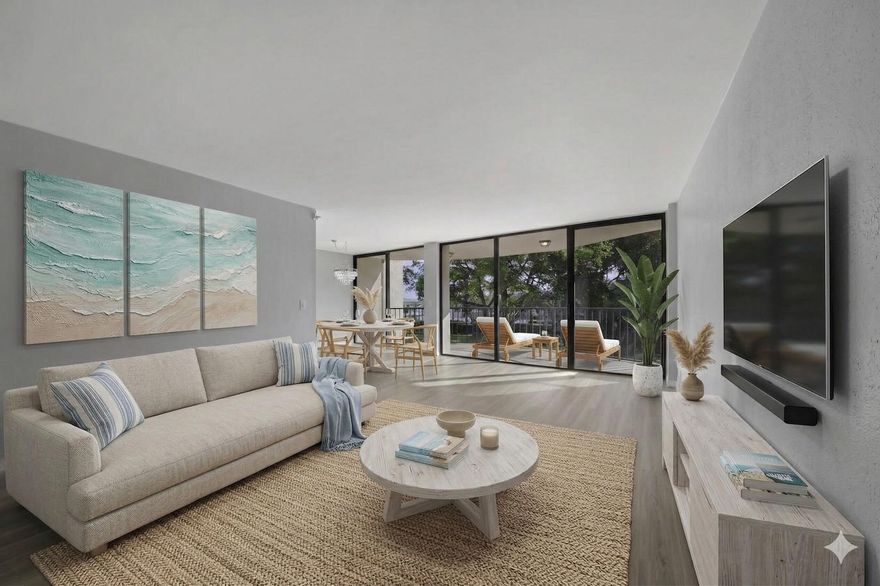 Luxuriously Renovated Waterfront Living in East Boca Raton  Welcome to your sophisticated coastal retreat at Porta Bella East. Located in the heart of East Boca Raton, this stunning 1-bedroom, 1.5-bathroom residence offers nearly 1,000 square feet of meticulously redesigned living space. No detail has been spared in this top-to-bottom renovation, blending contemporary luxury with the ease of South Florida's waterfront lifestyle.   Exquisite Interior Renovations  Step inside to an airy, open-concept floor plan illuminated by natural light and accented with premium finishes. The gourmet kitchen dream, featuring custom cabinetry, sleek quartz countertops, and a suite of high-end stainless steel appliances. The oversized master suite serves as a private sanctuary, boasting a spa-inspired en-suite bathroom with designer tile work and a custom walk-in closet. A rare find in one-bedroom models, the convenient half-bath for guests has been equally updated with modern fixtures and refined textures.   The Porta Bella Lifestyle Nestled directly on the Intracoastal Waterway,   Porta Bella East is a premier boating community that recently underwent a multi-million dollar modernization. Residents enjoy a gated environment with 24-hour security and a wealth of resort-style amenities, including: Waterfront Relaxation: A resort-style heated pool and spa overlooking the Intracoastal. Active Living: Lighted tennis and pickleball courts, fitness center, and a putting green. Social Spaces: Elegant clubhouse with billiards, card rooms, and social halls for entertaining. Prime East Boca Location Perfectly situated just east of Federal Highway, you are minutes away from the pristine beaches of Boca Raton, the upscale dining and shopping of Mizner Park, and the vibrant nightlife of Atlantic Avenue in Delray Beach. This turnkey residence is perfect for the discerning buyer seeking a primary home or a luxury seasonal getaway. Experience the best of Boca Raton living—schedule your private showing today.