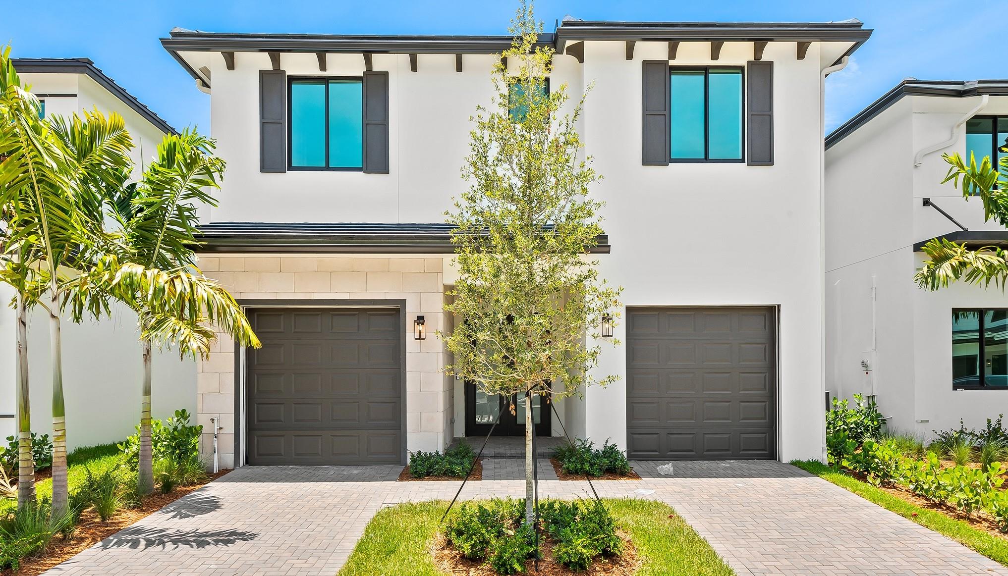 Located in Marina Landings, Fort Lauderdale’s newest gated community, this brand new construction 4-bedroom home combines space, function, and style just minutes from downtown and the beach. The layout features 2 single-car garages that create a grand entryway with double front doors that lead to a bright and open first floor. Upstairs, your landing area conveniently includes your laundry room and a storage closet. The oversized primary suite has a full-length walk-in closet and spacious bathroom with dual sinks, freestanding tub, and rain shower. One secondary bedroom has its own private bath, while the other two share a Jack-and-Jill with dual sinks. Other highlights include impact windows, ring doorbell, wifi thermostat, and more!