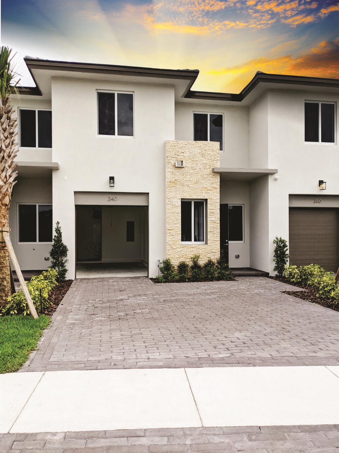 Freshly built great 3 bedroom, 2 1/2 bathroom Townhome in the gated community of Royal Palm Beach. Spacious 2-story with patio and balcony, natural light, and lots of windows. Tile flooring thru-out living areas; high ceiling, stainless steel appliances. Three bedrooms with great closet space. Spacious master bedroom and bathroom with 2 spacious walk-ins for him and her closets. Full-size washer and dryer. Excellent location in Royal Palm Beach just minutes from Wellington Mall and all equestrian venues. Easy access to the Florida Turnpike and Interstate 95. Within minutes of the area's best shopping, dining, attractions, and many of its finest schools. Renter responsible for water, for gas and electric. Security, first and last months rent due at signing No smoking