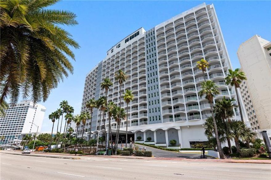 Intercoastal studio with stunning, direct intercoastal views. The unit is flooded with natural light and features a spacious living room.  Enjoy the spectacular views and ocean breeze from your private balcony. The property has undergone significant renovations and amenities include pool, hot tub, gym, basketball court, racquet ball and tennis courts, beach access and a marina. The community is meticulously maintained and monthly dues generously include electricity, water, sewage, garbage, basic cable, security and pest control. On site nail salon, convenience store and restaurant as well.