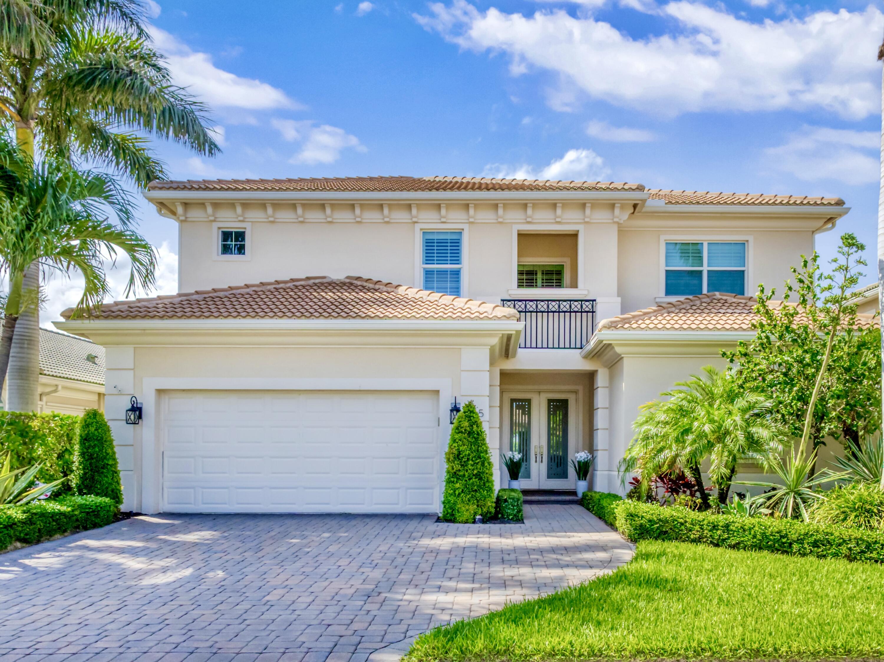 Elegant Golf Course Estate with Immediate Full Golf Membership! Welcome to your serene sanctuary in one of Jupiter County Club's most sought-after, quiet sections. This stunning 4-bedroom, 3.5-bath golf course view home is a rare opportunity--offering an immediate full golf membership in one of the area's premier golf and sport communities.Thoughtfully designed for both comfort and entertaining, this home is an entertainer's delight, featuring an open-concept layout anchored by a grand great room and an expansive island where family and friends naturally gather. Crown molding throughout adds a refined touch, while the first-floor primary suite offers peaceful privacy. A separate in-law/guest en-suite bedroom bathroom on the main level ensures welcoming accommodations for visitors.
