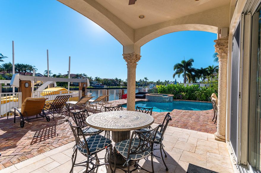 Fully furnished 2 level house in a prestigious gated community in Delray Beach. Features private heated pool and Spa, private dock , facing wide Intra-Coastal canal. Community amenities  include clubhouse, yacht club, tennis courts, gym, etc. This is NOT A YEARLY RENTAL . Minimum 60 days for summer time and minimum 90 days for winter time, please kindly disclose your rental dates when you send a request. No pets.
