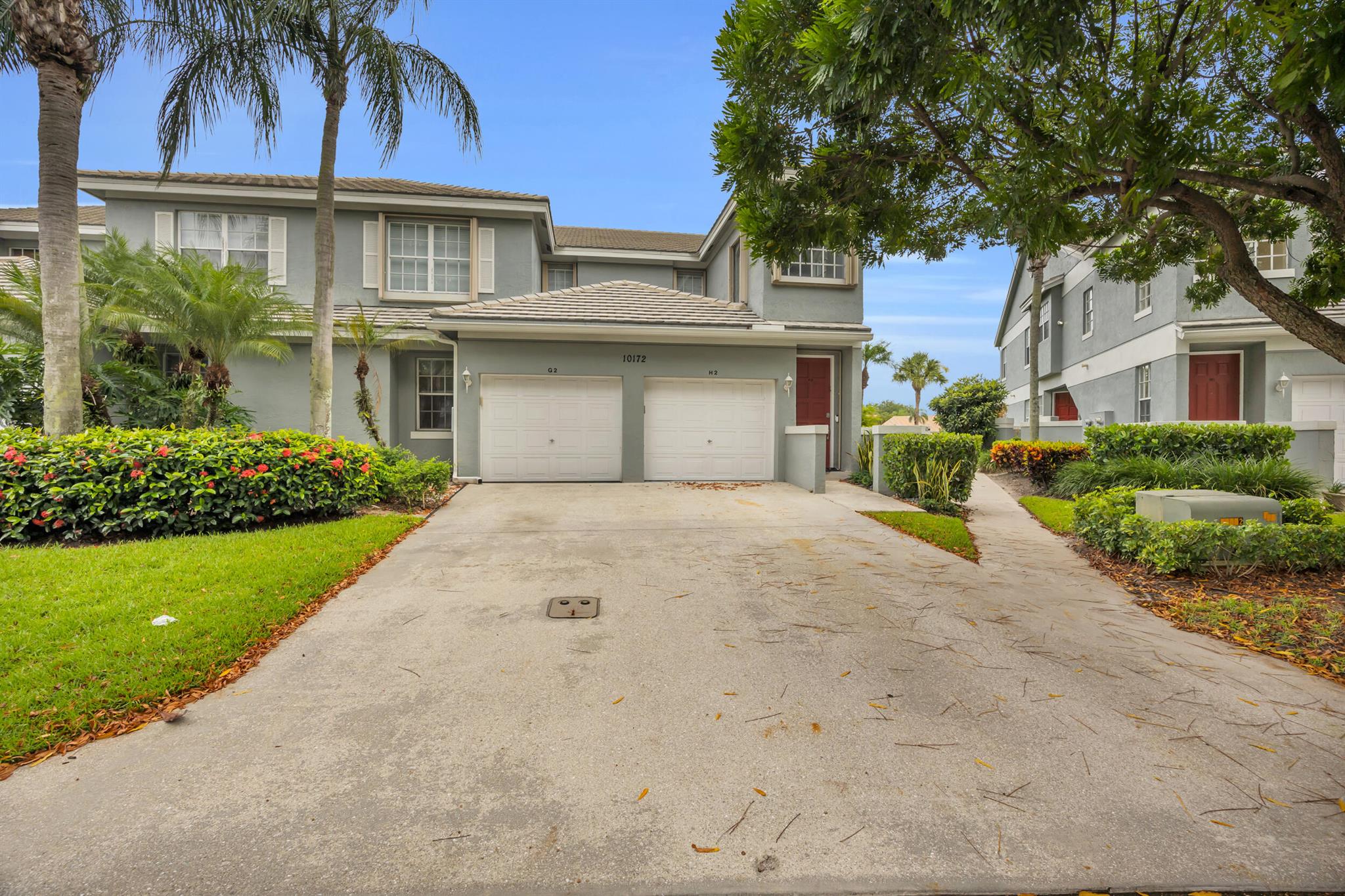 Fabulous opportunity for first floor living in a spacious condo offering consistent use of natural light and amazing views over the golf course and lake. This home features a private screened in patio with serene views, perfect for morning coffee or quiet evenings. The one car garage provides quick, convenient and easy access into your home. Andover has it's own pool or you can enjoy the resort style pool at the clubhouse along with all of the other amenities. Wycliffe features 2 championship 18 hole courses, 14 Har Tru tennis courts, 8 pickleball courts, full service spa, fitness, bocce, billiards and card rooms along with multiple dining venues and a vibrant social calendar.