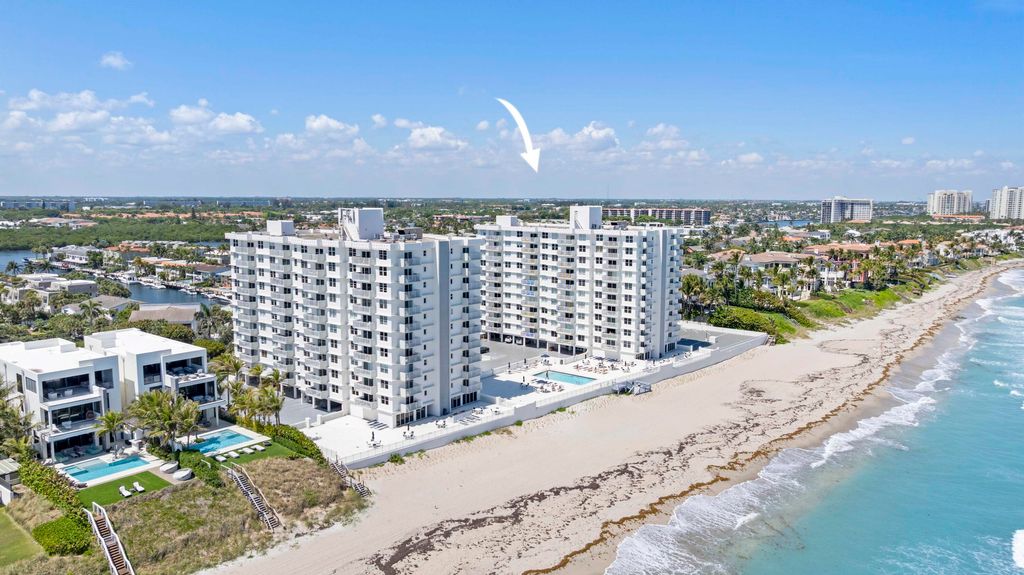 Photo of 4505 S Ocean Boulevard #203, Highland Beach, FL 33487 (MLS # B26013422)