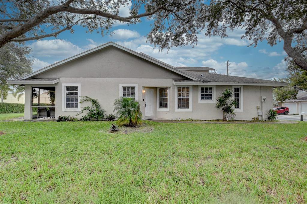 LOCATION, LOCATION, LOCATION!! FIRST-TIME HOME BUYERS AND INVESTORS DREAM. NO RENTAL RESTRICTIONS!! Incredible opportunity to own this beautiful CORNER unit with one car garage in a desirable area in excellent schools in the area and close to shopping centers, hospitals, colleges, and restaurants. This villa features ceramic floors throughout the house, high ceilings, ceiling-high hats in the living area. Screened porch when you can have a good time with your family and friends. Pet-friendly community with LOW HOA fee of $120/month. Schedule a showing today!