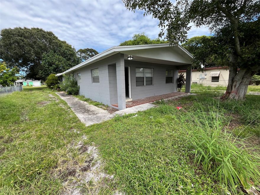 Whether you're looking for a new home for yourself and to lease out the 2nd unit, or if you're an investor, this is a great opportunity waiting for you. This 1600 square foot solid concrete block duplex consists of a 3/1 and 2/1, totaling 5 bedrooms and 2 bathrooms between the two units.  The property has been renovated with new flooring, kitchen cabinets, appliances, faucets, remodeled bathrooms, and a new roof. Each unit has separate electrical panels and the water meter is shared between the two units. Home is in close proximity to schools, retail, restaurants and I-95. Seller is motivated.