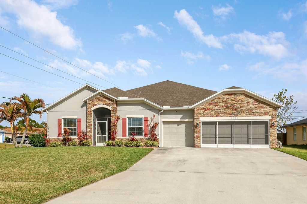 Photo of 3301 SW Frankford Street, Port Saint Lucie, FL 34953 (MLS # R11167607)