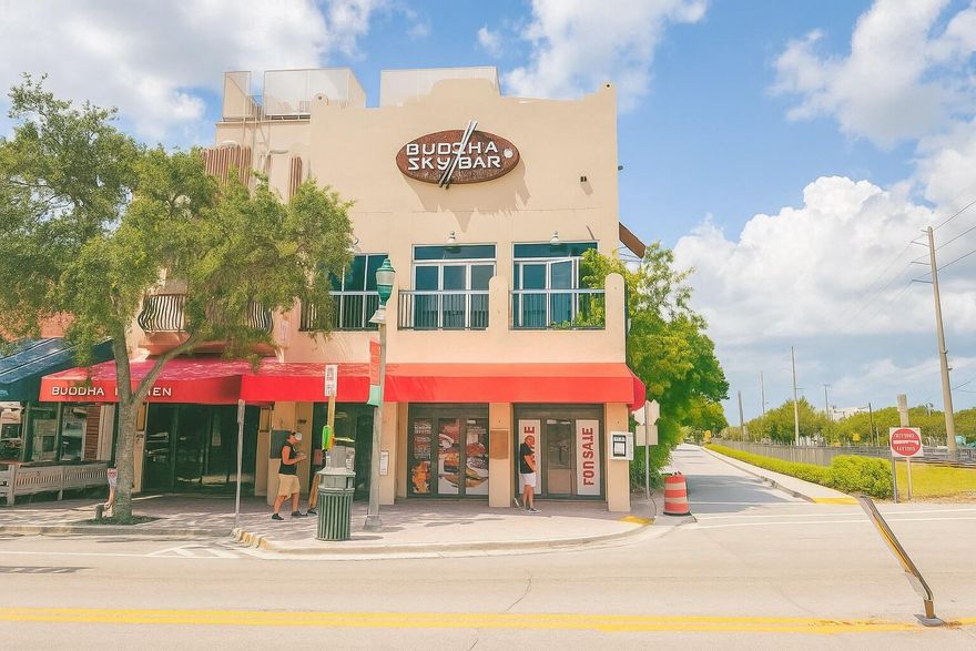 Prime downtown Delray Beach building directly on Atlantic Avenue. This 3-story, mixed-use property offers versatile space for restaurant, bar, nightclub, retail, or office operations.Features include a full bar, interior and ext. elevator access all levels, and an approved outdoor seating area. Located on high-traffic Atlantic Avenue with excellent visibility, parking, and nearby retail and dining. Ideal for restaurateurs, event operators, or investors seeking a venue in a vibrant, walkable location. Immediate availability. 1st-floor dining seats 250 w/ a full bar and approved outdoor seating. 2nd floor nightclub accommodates 123 w/ full bar service, while the 3rd floor offers a 150-seat restaurant w/ bar and kitchen. Includes 11 on-site parking spaces plus street. Also avail for lease!