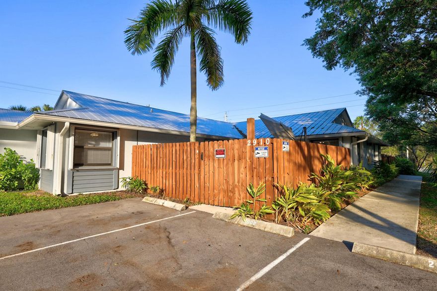 2 bedrooms, 2 baths villa with a fenced in private courtyard. (FURNISHED OR UNFURNISHED - your way) Centrally located to everything in PSL. Features tiled flooring throughout, granite countertops, vaulted ceiling. Includes free WIFI, sewer, lawn. Washer & Dryer inside the unit. 24 hour exterior lighting and security camera system for the building and common areas. No HOA, quick approval process. Pet friendly but up to 2 small pets up to 20lbs, no aggressive breeds. Very close to shopping centers, restaurants, fitness centers, I-95 and Turnpike. 15 minutes from anywhere within city limits.
