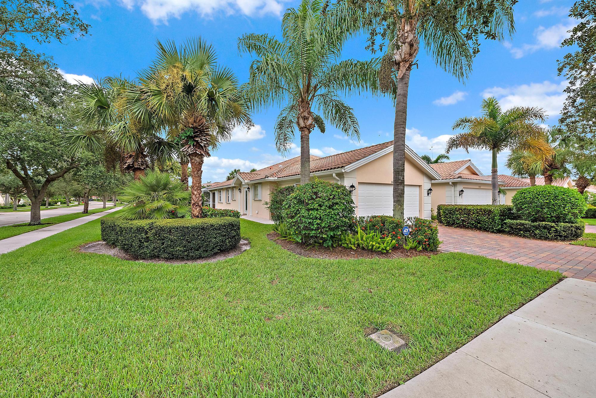 Beautifully maintained 2BR/2BA villa on a desirable corner lot in The Retreat, one of Hobe Sound's most sought-after communities. Enjoy indoor-outdoor living with an expansive covered lanai perfect for relaxing or entertaining. Inside, the home features granite countertops, an upgraded shower, and a luxurious Jacuzzi walk-in tub. Additional highlights include a tankless water heater, whole-home water purification system with softener, and a light, open layout. The Retreat offers resort-style amenities, scenic lakes, and preserve views, all with low HOA fees. This move-in ready villa combines comfort, quality upgrades, and a prime location. Don't miss this rare opportunity!