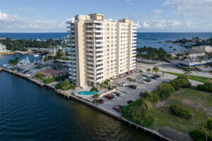 Photo of 2639 N Riverside Drive #605, Pompano Beach, FL 33062 (MLS # B26092165)
