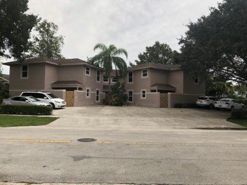 Magnificent Layout. Spacious 4 bedroom 2.5 baths Townhouse with water view. Stainless steel appliances. Ceramic Tile on first floor. Vynal wood-like floors on Second Floor. Impact windows throughout entire bldg. Across from park. Ready to move in.