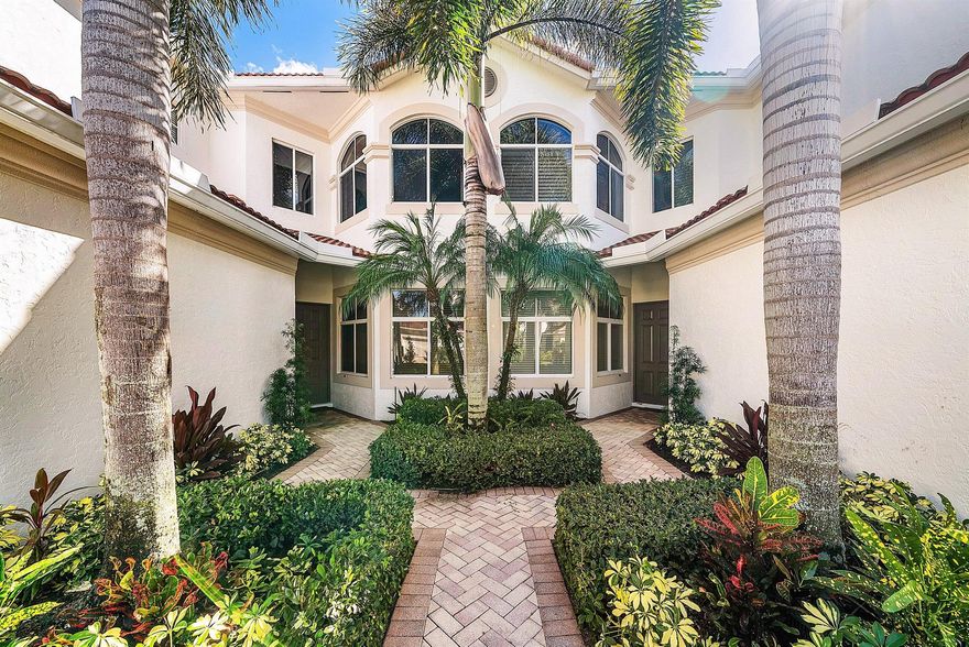 This stunning, newly renovated 1st-floor unit condo at 106 Palm Bay Drive, B, in Palm Beach Gardens offers 2 bedrooms, 2 bathrooms, plus a versatile den/office, spanning 2,085 SF. Enjoy serene and private lake views from the bright sun filled patio, complete with impact glass sliders for peace of mind. The modern interior features new flooring, stainless steel appliances, and sleek quartz countertops. A 2-car garage adds convenience. Available for annual unfurnished rental at a 6 month minimum. No membership conveyed with this rental. Experience luxury and tranquility in this exquisite Ballenisles retreat!