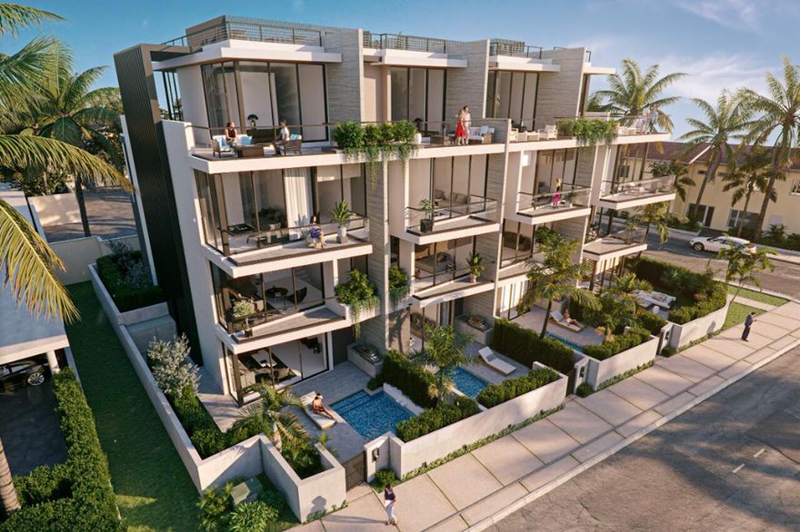 Ultra-Luxury Coastal Living Redefined Welcome to an exclusive sanctuary of modern sophistication and unparalleled elegance, where every detail has been meticulously curated to deliver the pinnacle of oceanfront living. This brand-new, four-story end-unit townhome boasts direct, unobstructed views of the Atlantic Ocean and offers immediate beach access, mere steps from the vibrant Pompano Beach coastline. Spanning an expansive 3,509 square feet under air, this architectural masterpiece features 3 bedrooms, a convertible den/office for a potential fourth bedroom, and 4.5 bathrooms, all set beneath soaring 11-foot-high ceilings that amplify the sense of space and grandeur.No expense has been spared in crafting this home's luxurious interior, seamlessly blending timeless design