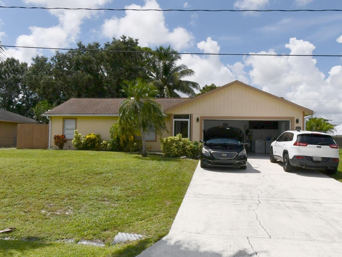 Beautifully maintained 3-bedroom, 2-bath home featuring a modern kitchen with stainless steel appliances and elegant granite countertops. Enjoy Florida living in the tropical, private backyard with mature landscaping and a spacious shed included. Conveniently located close to I-95 and the Florida Turnpike for easy commuting!