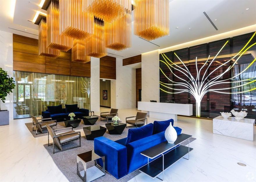 Turnkey luxury office at Aventura Park Square, fully built out and move-in ready. Features 3 private offices, large central workstations for 4, conference room, kitchenette, and storage. Spacious, refined, and tastefully decorated. Designed by Zysovich Architects. Includes 3 covered parking spaces; additional parking available. Enjoy on-site conference room, wellness center, restaurants, Starbucks, and hotel. Prime location just 15 minutes to Miami and Fort Lauderdale airports and walking distance to Aventura Mall. Ideal for professionals seeking a modern, upscale workspace.