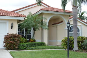 Beautiful Bright & Open!! 3 bedroom 2 bathroom house features vaulted ceilings, recessed lighting. Great room. Tile throughout living areas, wood in bedrooms. Kitchen has stainless steel appliances, granite tile countertops, breakfast bar. Master suite has his & her walk in closets, dual sinks, separate tub & shower. Laundry room with new washer & dryer. Large screened covered patio, private fenced yard, large corner lot, tropical landscaping, hurricane shutters. Aspen Ridge is conveniently located between I95 and the turnpike. It is closed to downtown Delray Beach, minutes away from shopping and the beaches. Lawn care, basic cable & security system monitoring is included. There is a community pool, tennis courts & clubhouse. All ages welcome. Owner Agent