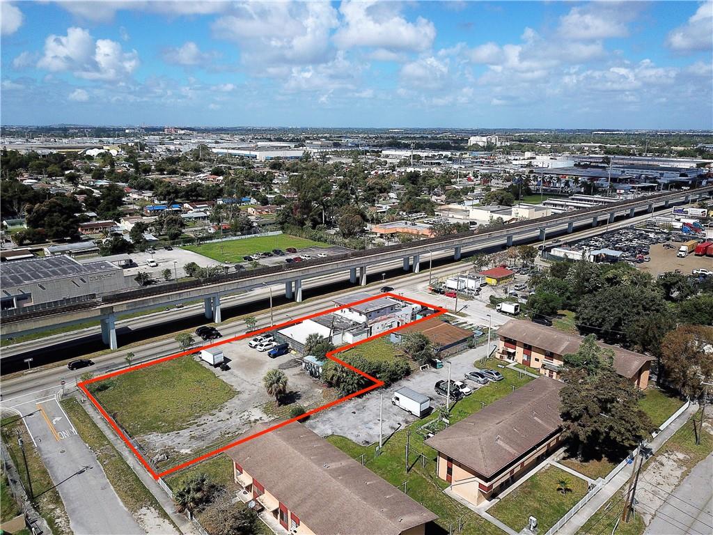 Tremendous opportunity to own property at a great location on busy 27th Avenue.Great investment and development opportunity!Currently mixed use retail and residential.Adjacent vacant lot included in sale.The property can generate revenue while in the process of redevelopment or renovation or opportunity hold period. Metrorail and bus stops nearby. INSIDE URBAN REDEVELOPMENT BOUNDARY AND OPPORTUNITY ZONE.
DO NOT DISTURB TENANTS. NO WALK INS / APPOINTMENT ONLY. Showing of property only after an accepted offer is agreed upon with POF. This contract will be contingent on prospective buyer having a visual interior inspection.
CASH ONLY