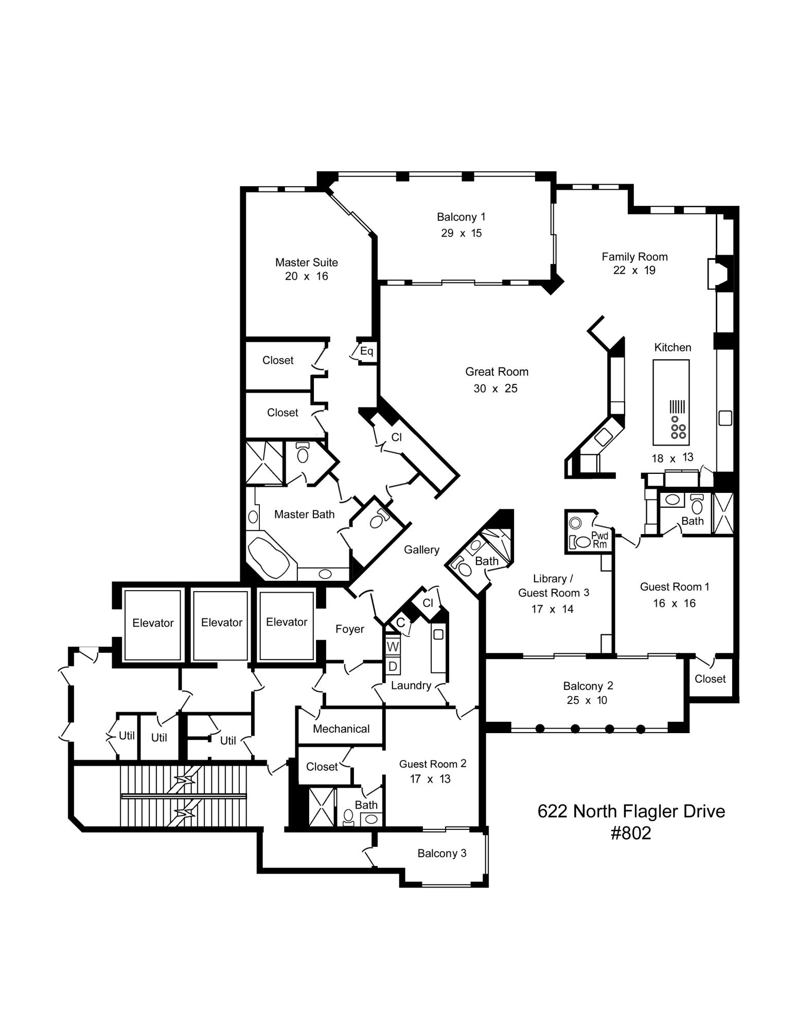 ONE WATERMARK PLACE - Residential