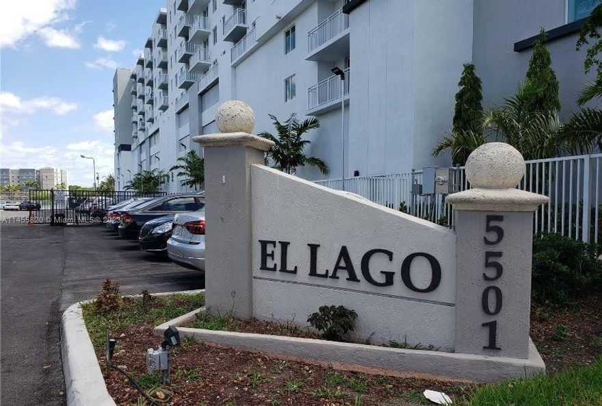 Investors Dream. Prime location Real Estate investment, right next to Miami International Airport and the Blue Lagoon office park. This bright and spacious 2/2 corner unit, is located in the highly desirable El Lago waterfront community. Already Rented for $2,300 per month, on a Month-to-Month basis. HOA is $455.35 per month, with No upcoming special Assessments for your peace of mind. New owners are allowed to Rent right away. The unit has been meticulously maintained, and it is 100% ready for its new owner to Close, sit back and immediately begin to collect Rent. This property is one of 6 in a very attractive portfolio, if you'd like more information, please contact us to schedule a Showing right away.