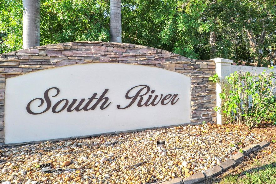 Fully Furnished and beautifully maintained 1BR/1BA condo in the desirable 55+ gated community of South River! Enjoy a bright, open layout with updated flooring, neutral coastal finishes, and a private patio. Spacious bedroom with walk-in closet and updated bath. Resort-style amenities include a heated pool, clubhouse, tennis, pickleball, bocce, shuffleboard, walking trails, community dock, and boat/RV storage available. HOA fee covers water, internet, and cable. Minutes to Downtown Stuart, shopping, dining, and beaches!