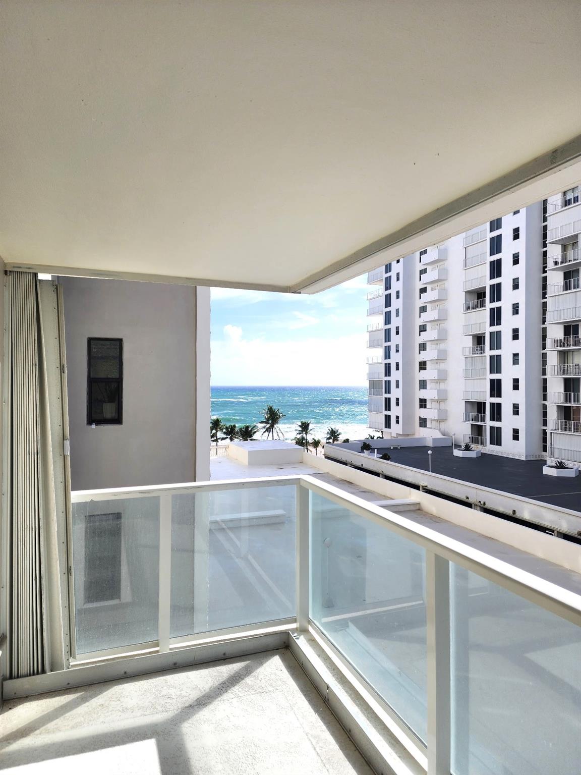 Oceanfront Paradise! The Ocean is at your feet Direct access to the beach from the pool - no street to cross on this 2/2 with Southeast view and a fully equipped, kitchen with stainless steel appliances and a granite counter unit have everything you need to enjoy your time here in the Florida Sun. Annual rent . Extra storage space. Security Guarded 24/7, Club room ocean view, billiard, well-equipped exercise room, heated pool on the beach with large BBQ area. Close to restaurants and shopping. In the Heart of Pompano Beach. Lauderdale By the Sea