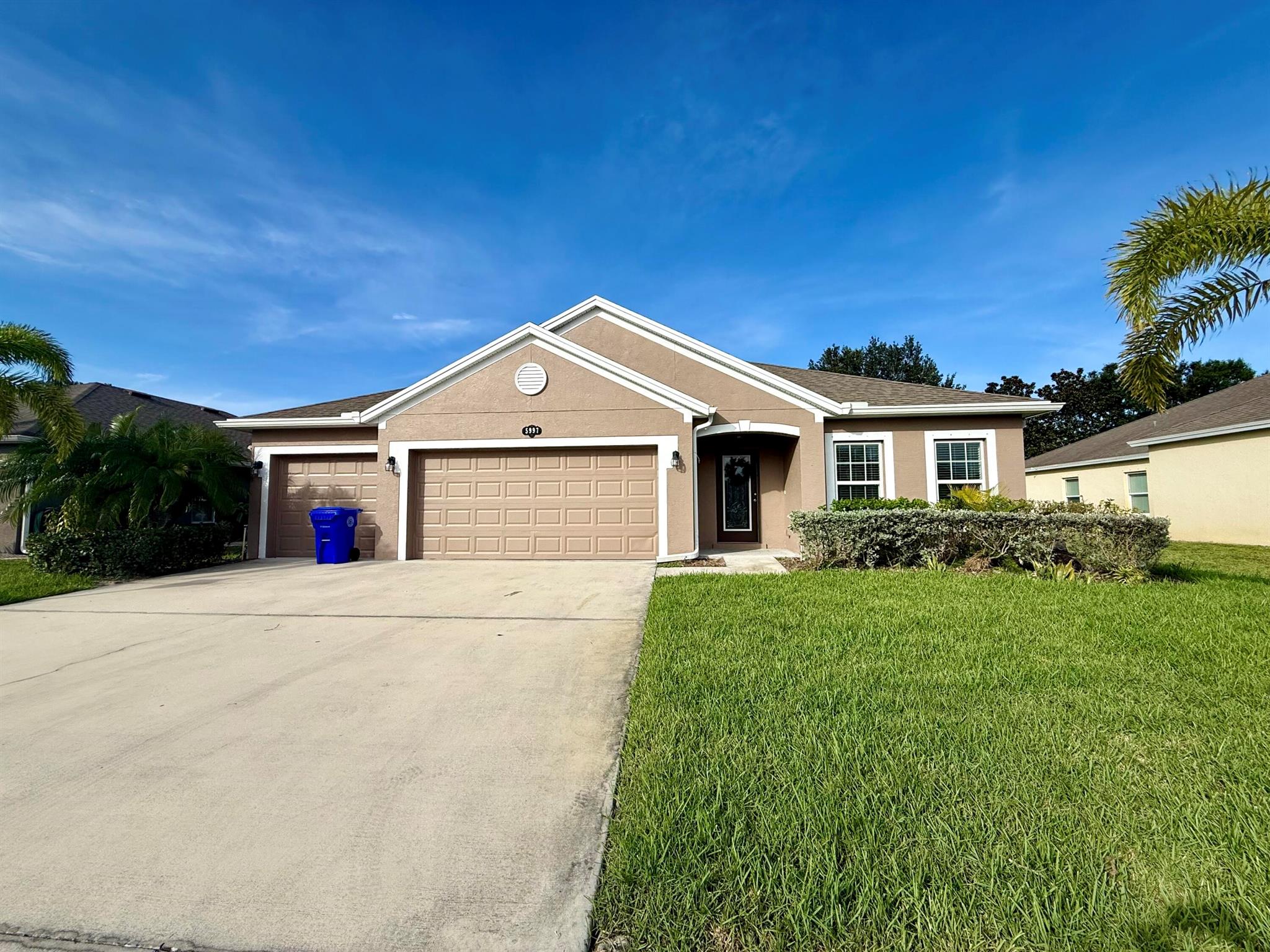 AVAILABLE NOW! Spacious 4/3/3 house in a quiet gated community. Granite countertops and tiles throughout. Minutes away from the beach and restaurants.