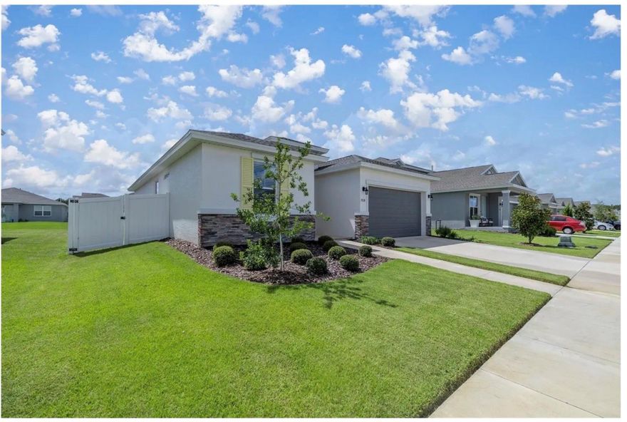 Welcome to 7628, a 3-bedroom, 2-bathroom home featuring top-of-the-line finishes and modern design throughout. This beautifully maintained residence offers comfort, convenience, and style for the whole family. Enjoy a hassle-free lifestyle a water softener system and HOA-covered services that include twice-weekly curbside trash pickup. The community offers endless amenities — pools, parks, scenic trails, playgrounds, and a fully equipped gym — perfect for relaxation and recreation. Located near excellent schools, shopping, and major highways, this home combines everyday comfort with resort-style living. Move-in ready, your new home awaits!