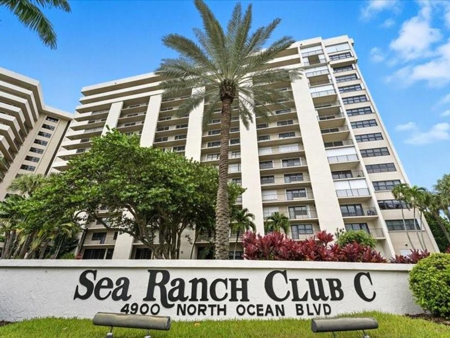 Fantastic Ocean Views from every room of this split bedroom 2 / 2 condo.  You will enjoy the South East exposure to watch pretty sunrises, and also views of the City of Lauderdale by the Sea and Downtown Ft. Lauderdale, by night.
Unit 1405 comes unfurnished, and ready for an ANNUAL LEASE !  Just bring your goodies and decor this jewel, with your taste, for years to come.  Landlord requires to go through Tenant Evaluation and submit results with offer.  Once approved, Tenant Insurance will be required.  Call Fer for a Tour.