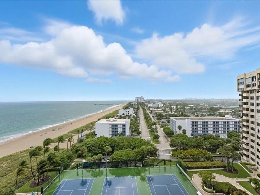 Fantastic Ocean Views from every room of this split bedroom 2 / 2 condo.  You will enjoy the South East exposure to watch pretty sunrises, and also views of the city lights of Lauderdale by the Sea and Downtown Ft. Lauderdale.
Unit 1405 comes unfurnished, and ready for an ANNUAL LEASE !  Just bring your goodies and decor this jewel, with your taste, for years to come.  Please go through Tenant Evaluation and submit results with your offer.  Once approved, Tenant Insurance will be required.    Call Fer for a Tour.