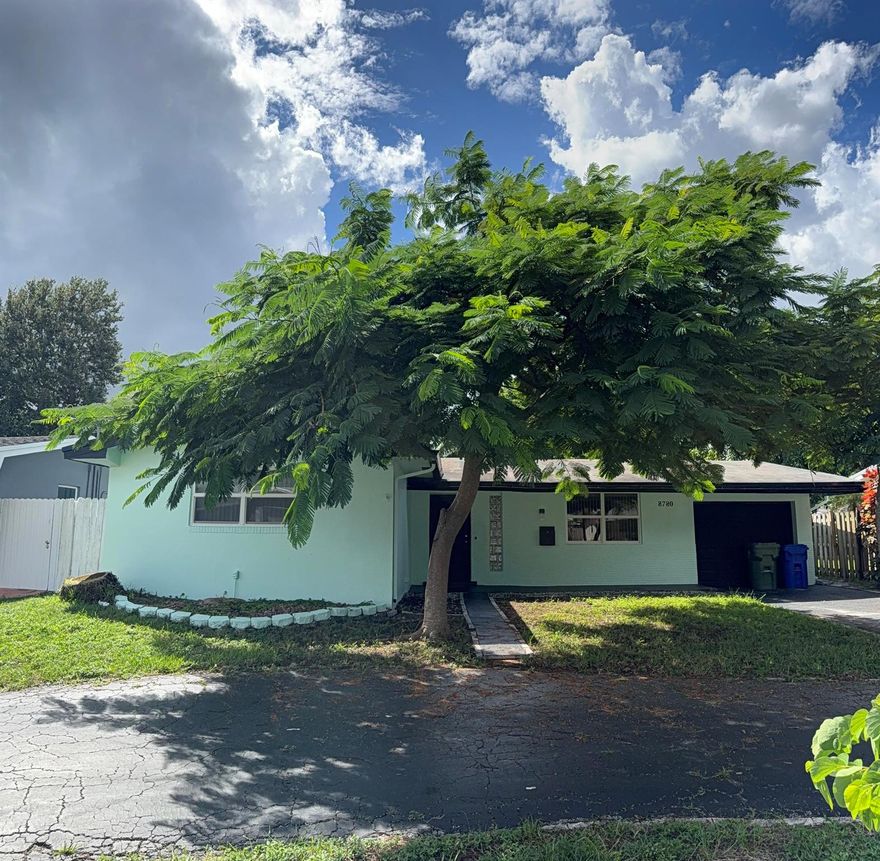 This turn-key, one of a kind single family- home is located in the heart of Pembroke Pines!Beautifully updated 2-bedroom, 2 bathroom w/1 car garage, fully privacy fenced large back yard, new stainless steel appliances, impact windows and doors, with quick access to as shops, restaurants, and entertainment & schools.Most see it in person- schedule your showing today...