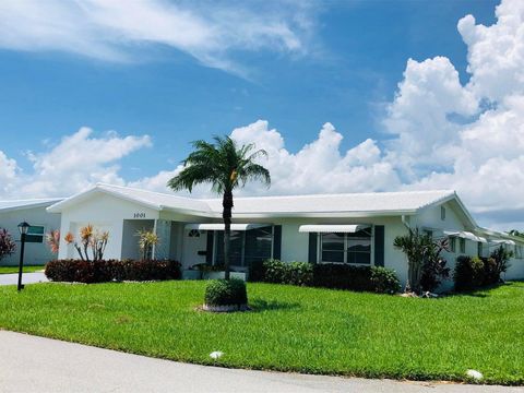 A home in Boynton Beach