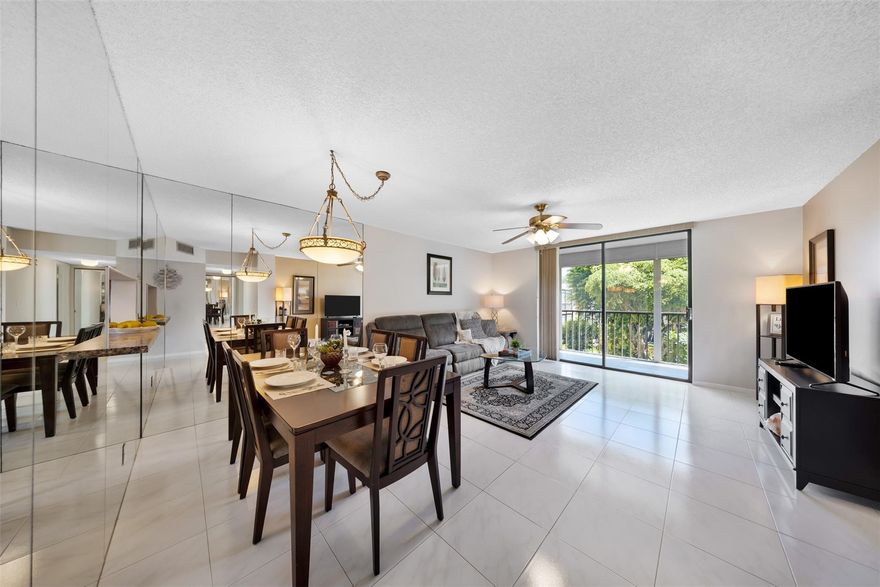 Live the good life in this turn-key 2BR/2BA condo in vibrant 55+ Las Verdes! Enjoy over 930 sq ft, updated baths, new A/C, in-unit laundry, and a spacious terrace with peaceful garden views. Active lifestyle awaits with 3 pools, clubhouse, tennis, gym, and scenic lake trails—all with low HOA fees. Just minutes to Delray Beach shopping, dining, and I-95. Clean, bright, and move-in ready! Occupied Dec 1–April 30, 2026, but showings are available now.