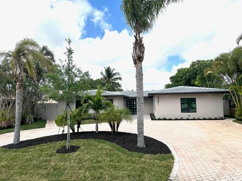 A home in Wilton Manors