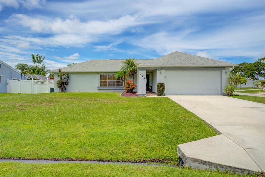 Beautiful, well kept 3 bedroom, 2 bath POOL home in the heart of Port Saint Lucie. New Roof and Hot water heater in 2016. NO HOA... Bring your boat or RV! Plenty of room on a corner lot with fenced yard. Spacious screened in lanai area. Conveniently Close to shopping and restaurants. Easy access to I-95. Please do not disturb the owner.