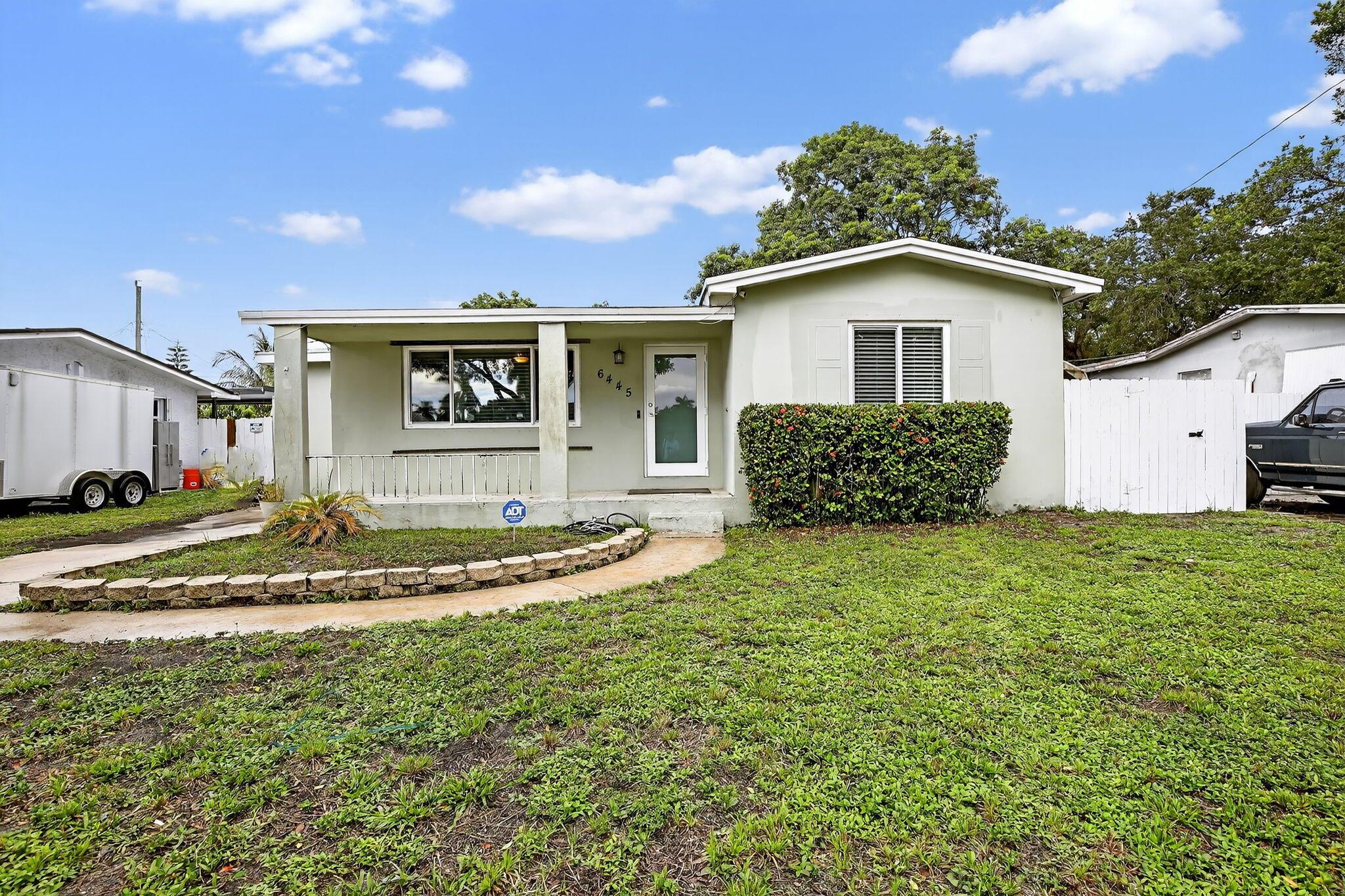 Charming 3BR/2BA with FULL IMPACT WINDOWS/DOORS, 2018 roof & HARDWOOD FLOORS through part of the home. Enjoy a REDONE primary bedroom & bathroom, modern dining area & family room with recessed lighting. Nestled on a dead-end street with a spacious yard, just minutes from the Hard Rock Hotel & Casino!