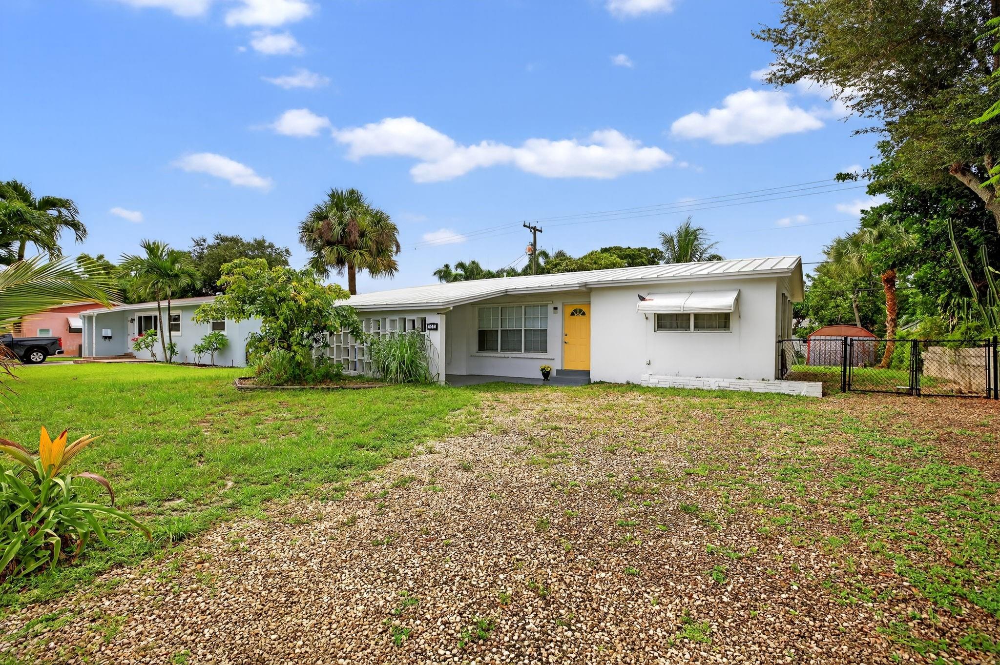 CHARMING 3 BEDROOM, 2 BATH HOME LOCATED IN THE DESIRABLE RIVERLAND NEIGHBORHOOD OF FORT LAUDERDALE. FEATURES INCLUDE AN UPDATED KITCHEN WITH MODERN APPLIANCES, STORM SHUTTERS, METAL ROOF, A WELL-MAINTAINED A/C SYSTEM, AND A NEW WATER HEATER. SPACIOUS BACKYARD WITH PLENTY OF ROOM FOR A POOL. MINUTES FROM THE HARD ROCK HOTEL, THE BEACH, DOWNTOWN FORT LAUDERDALE, AND FORT LAUDERDALE AIRPORT. GREAT LOCATION AND MOVE-IN READY!